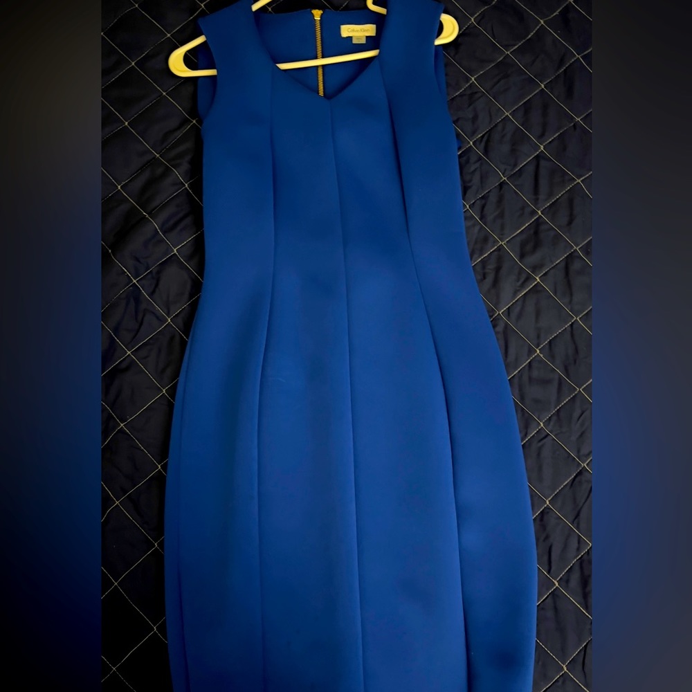Blue midi Calvin Klein  dress !